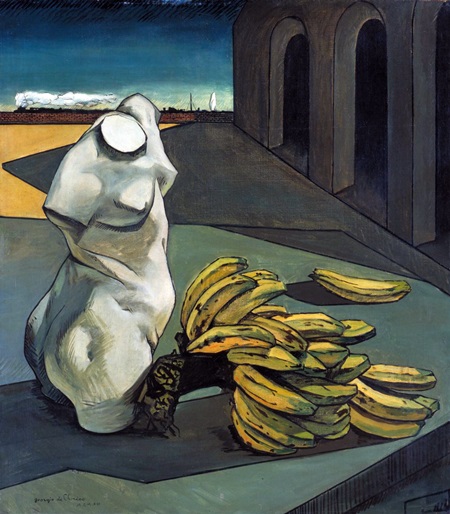 The Uncertainty of the Poet 1913 by Giorgio de Chirico 1888-1978